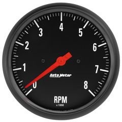 Autometer Gauge, Tachometer, 5", 8K Rpm, In-Dash, Z-Series