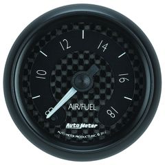 Autometer Gauge, Air/Fuel Ratio-Wideband, Analog, 2 1/16", 8:1-18:1, Stepper Motor, Gt