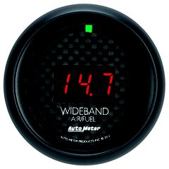 Autometer Gauge, Air/Fuel Ratio-Wideband, Street, 2 1/16", 10:1-17:1, Digital, Gt