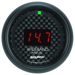 Autometer Gauge, Air/Fuel Ratio-Wideband, Street, 2 1/16", 10:1-17:1, Digital, Gt