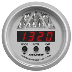Autometer Gauge, Tachometer, Digital Rpm W/ Led Shift Light, Ultra-Lite