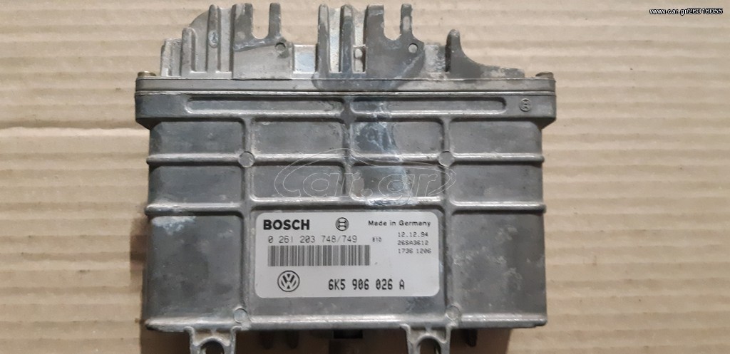 ΕΓΚΕΦΑΛΟΣ VW-SEAT 0261203748, 0261203749, 6K5906026A