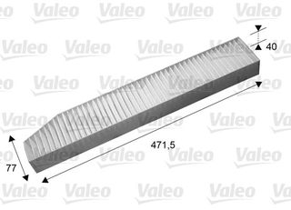 Φίλτρο αέρα εσωτερικού χώρου JEEP GRAND CHEROKEE 2003 - 2005 ( WJ ) ( WG ) VALEO 715670