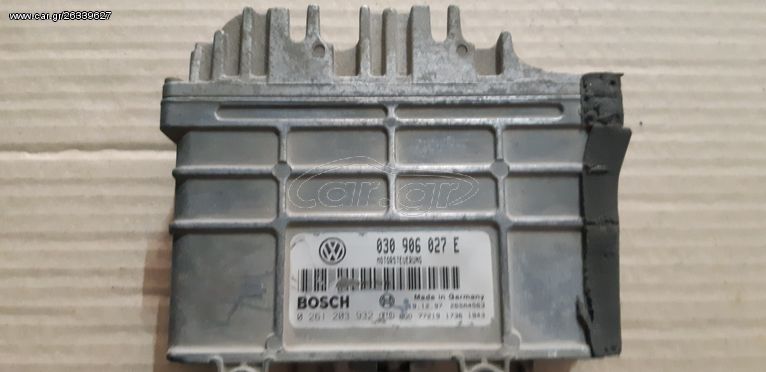 ΕΓΚΕΦΑΛΟΣ POLO 1.0 AER, 030906027E, 030 906 027 Ε, BOSCH 0261203931/932, 0261 203 931, 0 261 203 932, 26SA4563