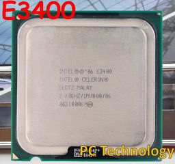 Intel Celeron Processor E3400 (1M Cache, 2.60 GHz, 800 MHz FSB)