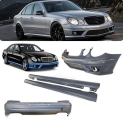BODY KIT MERCEDES E-Class W211 2002-2009 E63 AMG (Design) ΕΤΟΙΜΟΠΑΡΑΔΟΤΑ