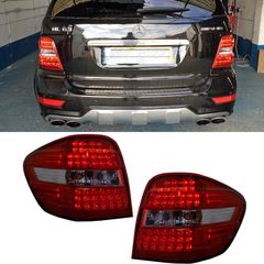 ΦΑΝΑΡΙΑ ΕΜΠΡΟΣ LED Taillights MERCEDES M-Class W164 (2005-2008) Red Clear