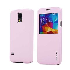 Rock Flip Case Uni Series Preview Θήκη Pink- Galaxy S5 SM-G900