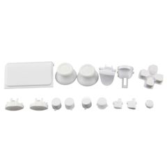 Buttons Plastic Set Mod Kits White Πλαστικά Κουμπιά Άσπρα - PS4 V2 Controller