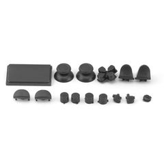 Buttons Plastic Set Mod Kits Black Πλαστικά Κουμπιά Μαύρα - PS4 V2 Controller