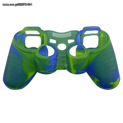 Silicone Case Skin Blue / Green Κάλυμμα Σιλικόνης Χειριστηρίου - PS3 Controller
