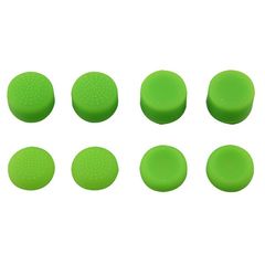 Analog Controller Thumb Stick Silicone Grip Cap Cover 8X Green Ornate - PS4 Controller