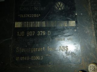 VW GOLF 4, 1J0 614 117 B, 1J0614117B, ATE 10.0204-0052.4, 10020400524, 1J0 907 379 D, 1J0907379D, 5WK8442,, 10.0949-0300.3, 10094903003, ΜΟΝΑΔΑ ABS-thumb-5