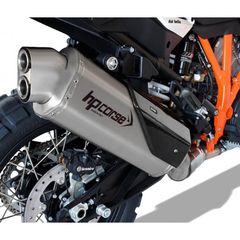 Τελικό εξάτμισης HP Corse 4-Track R για KTM 1050/1090/1190/1290 Super Adventure S/T/R ανοξείδωτο ατσάλι 