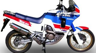 Gpr Εξάτμιση Τελικό Trioval S.Steel Honda XRV Africa 650 1988 - 1989