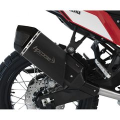 Τελικό εξάτμισης HP Corse SPS για Yamaha Tenere 700 ανοξείδωτο ατσάλι μαύρο-carbon (κοντό) 