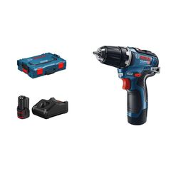 GSR 12V-35 Professional Δραπανοκατσάβιδο Μπαταρίας (2x3.0Ah) - ΜΕ ΜΠΑΤΑΡΙΑ & ΦΟΡΤΙΣΤΗ - BOSCH (#06019H8002)