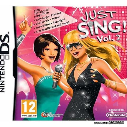 Just Sing! Vol. 2 - Nintendo DS Game