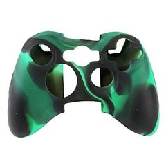 Silicone Case Skin Green / Black Κάλυμμα Σιλικόνης Χειριστηρίου - Xbox 360 Controller