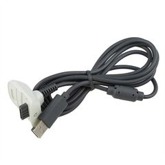 USB Charging Adapter Cable Φορτιστής White - Xbox 360 Controller