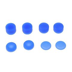 Analog Controller Thumb Stick Silicone Grip Cap Cover 8X Blue Ornate - Xbox One Controller