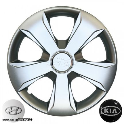 HYUNDAI I30/KIA CEED ΜΑΡΚΕ ΤΑΣΙΑ 15" CROATIA COVER (4 ΤΕΜ.)