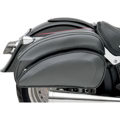 ΒΑΛΙΤΣΕΣ SADDLEBAG SET THROW OVER UNIVERSAL CRUIS´N DELUXE WITH CHROME SADDLEBAG SUPPORT