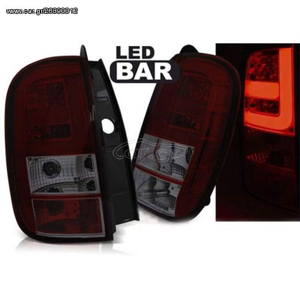 DACIA DUSTER 04.10- LED BAR RED SMOKE WWW EAUTOSHOP gR
