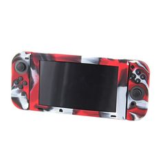 Silicone Case Skin Θήκη Army Red - Nintendo Switch Console