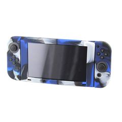 Silicone Case Skin Θήκη Army Blue - Nintendo Switch Console