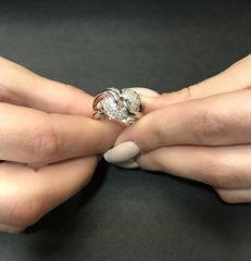 Δαχτυλίδια 18k με Μπριγιάν -thumb-11