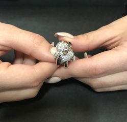 Δαχτυλίδια 18k με Μπριγιάν -thumb-14