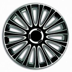 4Racing Τάσι Αυτοκινήτου Lemans Pro 1τμχ 14" Μαύρο/Ασημί (140650S)