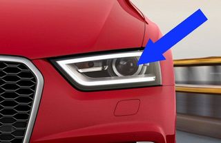 ΦΑΝΑΡΙΑ ΕΜΠΡΟΣ  AUDI Q3 Bi-Xenon Mε φώτα ημέρας (LED) (11-14)