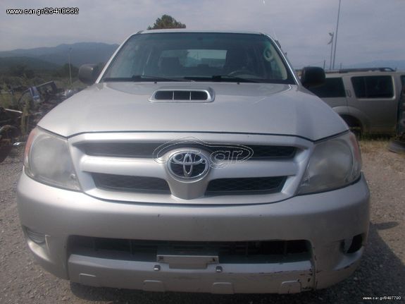 ΚΑΜΠΙΝΑ 4 ΠΟΡΤΕΣ TOYOTA  HILUX 2008 4X4