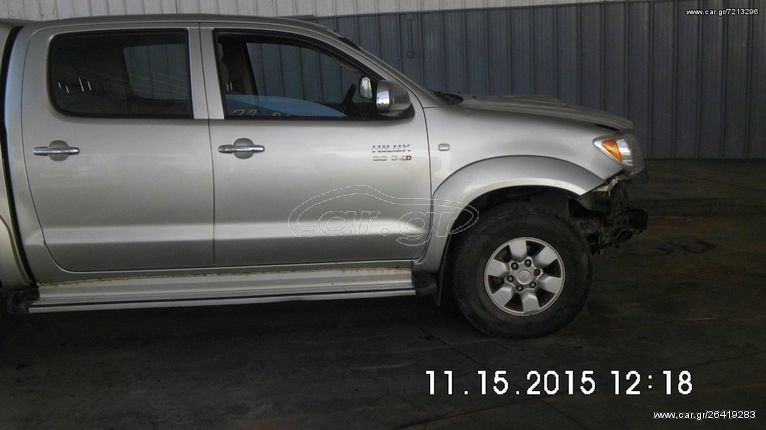 ΚΑΜΠΙΝΑ 4 ΠΟΡΤΕΣ TOYOTA HILUX 08 4X4