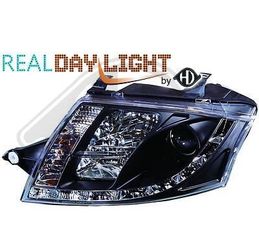 ΦΑΝΑΡΙΑ ΕΜΠΡΟΣ Headlights LED AUDI TT (98-05) DAY LIGHT