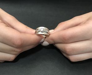 Δαχτυλιδι 18k με Μπριγιάν-thumb-1