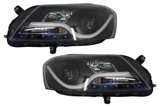 ΦΑΝΑΡΙΑ ΕΜΠΡΟΣ VW Passat B7 (2010-2014) Light Bar LED DRL Black