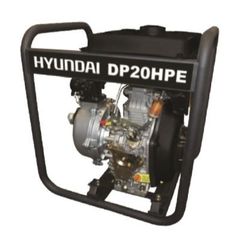 Πετρελαιοαντλία νερού HYUNDAI DP20HPE 7 HP Υψηλής Πίεσης Διβάθμια αλουμινίου με ΜΙΖΑ 2''x2''+1½''+1½'' ( 64207 )