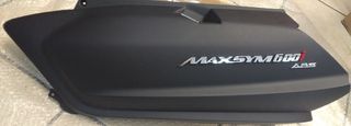 Καπάκι πλαϊνό σέλας Sym maxsym 600cc μαύρο mat