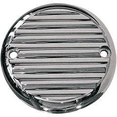 ΚΑΠΑΚΙ ΜΟΤΕΡ COVER POINT 2 HOLE HORIZONAL FINNED CHROME ΓΙΑ 04-20 XL