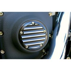 ΚΑΠΑΚΙ ΜΟΤΕΡ COVER POINT 5 HOLE FINNED BLACK ΓΙΑ 99-17 TWIN CAM 