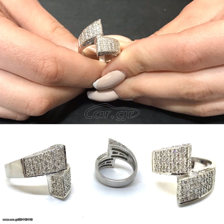 Δαχτυλιδι 18k με Μπριγιάν