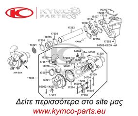 ΓΝΗΣΙΟ ΦΙΛΤΡΟ ΑΕΡΑ MXU 400/ 450i/ 465i/ MAXXER 450i