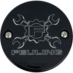 ΚΑΠΑΚΙ ΜΟΤΕΡ FEULING POINT COVER CROSS WRENCH LOGO MILWAUKEE 8 BLACK ΓΙΑ 17-20 M-EIGHT MODELS