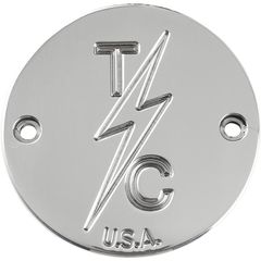 ΚΑΠΑΚΙΑ ΜΟΤΕΡ THRASIN COVER POINT 2-HOLE CLASSIC POLISHED ΓΙΑ 04-20 XL