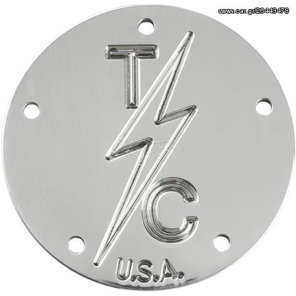 ΚΑΠΑΚΙ ΜΟΤΕΡ THRASIN COVER POINT 5-HOLE CLASSIC POLISHED ΓΙΑ 99-17 TWIN CAM MODELS