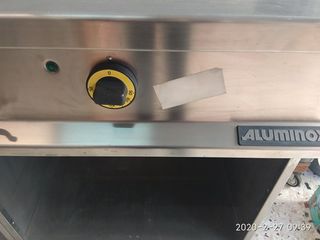 ΜΠΑΙΝ ΜΑΡΙ ΗΛΕΚΤΡΙΚΟ ΔΑΠΕΔΟΥ ΓΙΑ 2 ΛΕΚΑΝΕΣ GN 1/1 ALUMINOX-thumb-1