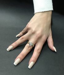Δαχτυλιδι 18k με Μπριγιάν -thumb-2